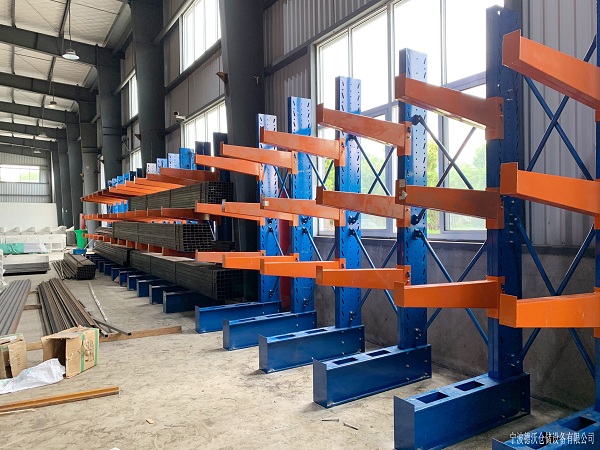 懸臂式貨架倉庫效果圖