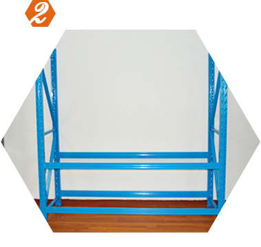 輕型倉(cāng)儲(chǔ)貨架安裝2