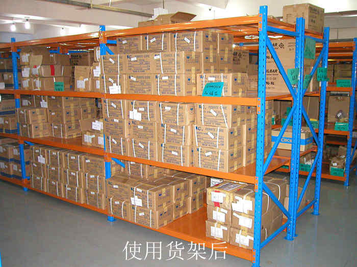 中型倉儲貨架使用后